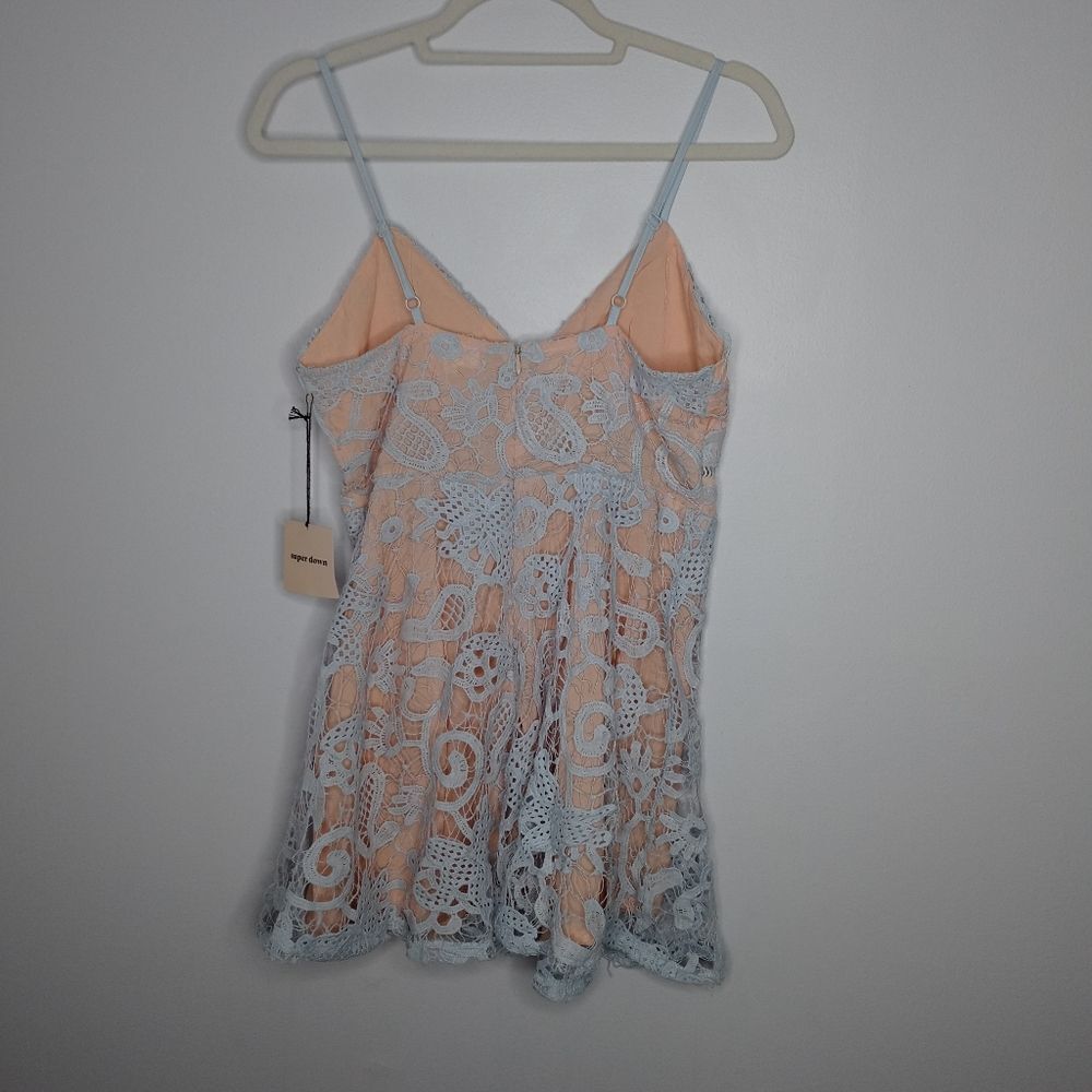 Superdown blue lace dress - Picture 6 of 6